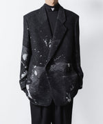 画像をギャラリービューアに読み込む, VEIN ヴェインのCO/WO PHOTO JACQUARD OVER JACKET - BLACKの公式通販サイトsession福岡セレクトショップ

