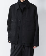 画像をギャラリービューアに読み込む, ATTACHMENT アタッチメントのCO NIDOM CLOTH M-43 JACKET - BLACKの公式通販サイトsession福岡セレクトショップ
