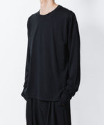 画像をギャラリービューアに読み込む, ATTACHMENT アタッチメントの× JOHN SMEDLEY MERINO EXTRAFINE WELTED CREW NECK L/S - BLACKの公式通販サイトsession福岡セレクトショップ
