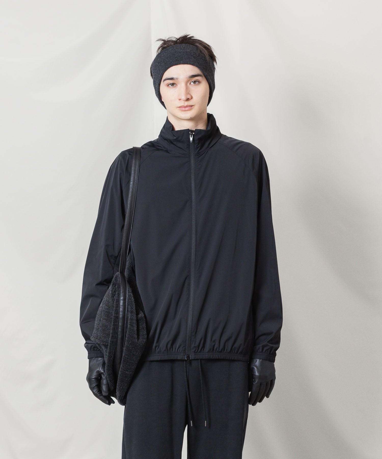 ATTACHMENT アタッチメントのNY 2LAYER STRETCH LIGHT BLOUSON - BLACKの公式通販サイトsession福岡セレクトショップ