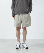 画像をギャラリービューアに読み込む, ATTACHMENT アタッチメントのWO/PE STRIPE EASY SHORTS - S.GRAYの公式通販サイトsession福岡セレクトショップ

