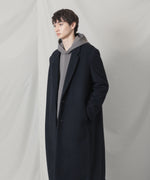 画像をギャラリービューアに読み込む, ATTACHMENT アタッチメントのWOOL SHAGGY PADDING CHESTER COAT - BLACKの公式通販サイトsession福岡セレクトショップ
