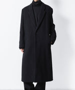 画像をギャラリービューアに読み込む, ATTACHMENT アタッチメントのWOOL SHAGGY PADDING CHESTER COAT - BLACKの公式通販サイトsession福岡セレクトショップ

