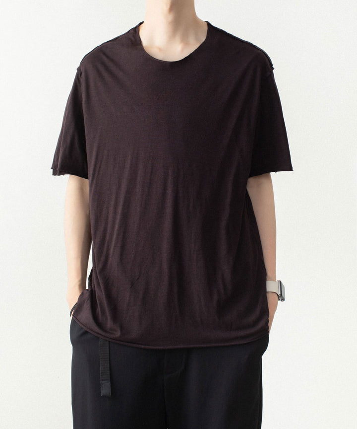 ATTACHMENT アタッチメントのCO/CU JERSEY SLIM FIT LAYERED S/S TEE - D.BROWNの公式通販サイトsession福岡セレクトショップ