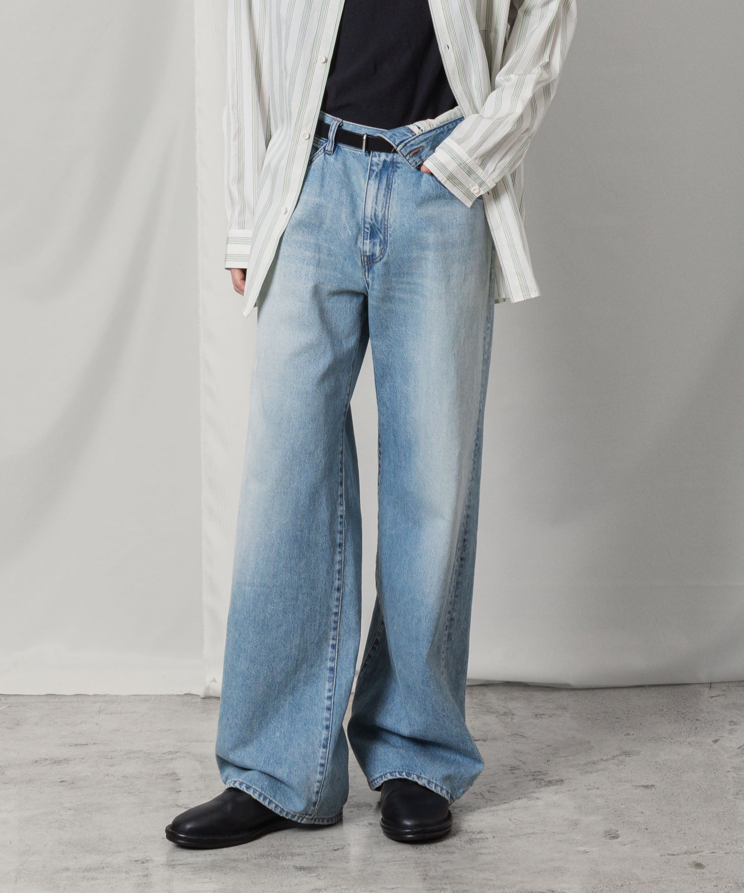 ATTACHMENT アタッチメントの11OZ DENIM FLAP JEANS - L.NAVYの公式通販サイトsession福岡セレクトショップ