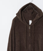 画像をギャラリービューアに読み込む, VEIN ヴェインのMALL YARN JERSEY ZIP UP HOODIE - BROWNの公式通販サイトsession福岡セレクトショップ
