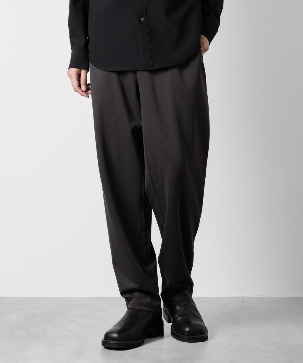 ATTACHMENT アタッチメントのCOTTON DOUBLE FACE LOUNGE TROUSERS - D.GRAY  公式通販サイトsession福岡セレクトショップ