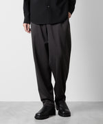 画像をギャラリービューアに読み込む, ATTACHMENT アタッチメントのCOTTON DOUBLE FACE LOUNGE TROUSERS - D.GRAY  公式通販サイトsession福岡セレクトショップ
