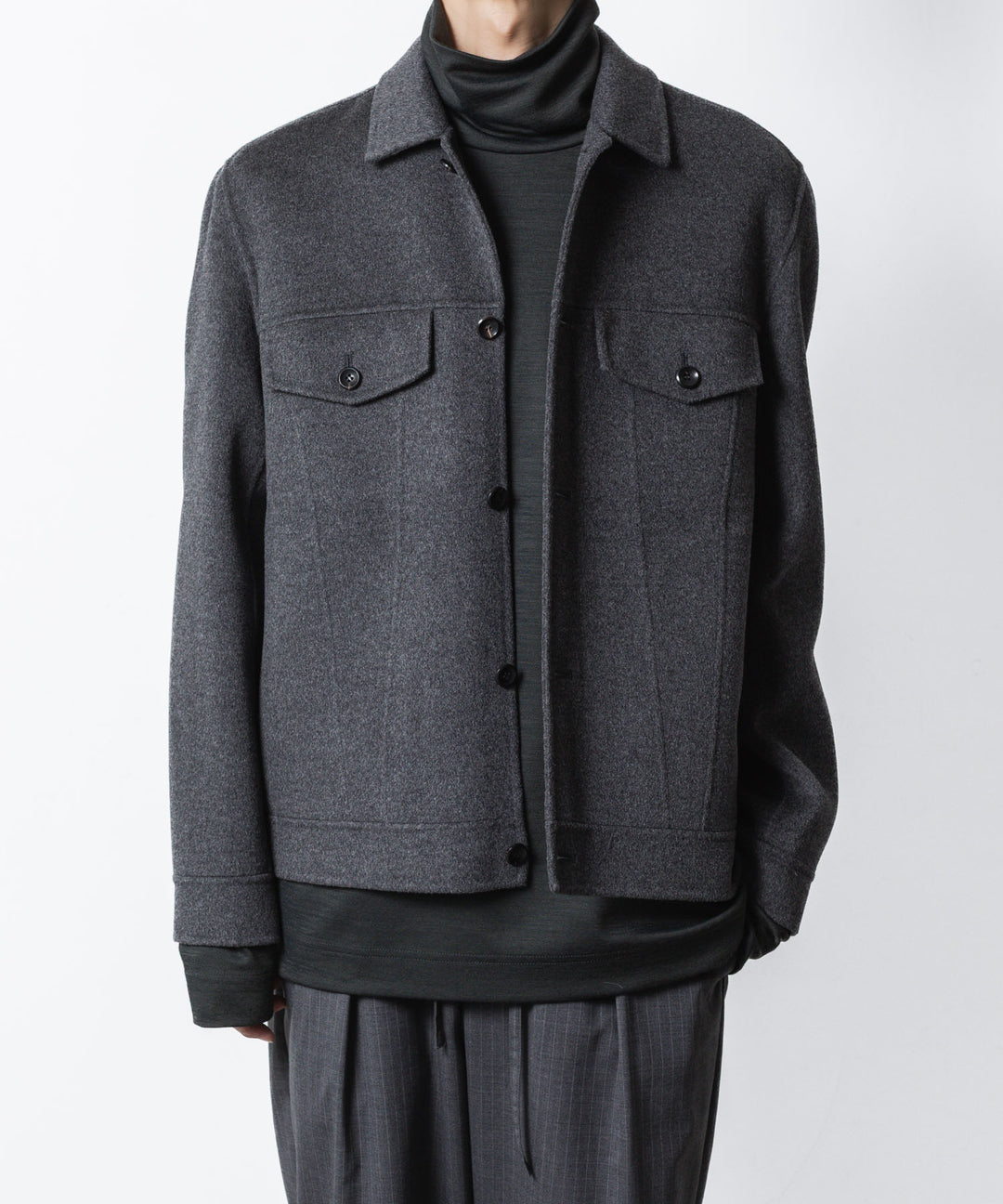 ATTACHMENT アタッチメントのWO/CA DOUBLE FACE BEAVER TRACKER JACKET - X.GRAYの公式通販サイトsession福岡セレクトショップ