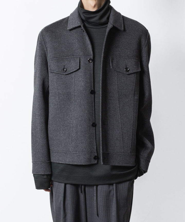 ATTACHMENT アタッチメントのWO/CA DOUBLE FACE BEAVER TRACKER JACKET - X.GRAYの公式通販サイトsession福岡セレクトショップ