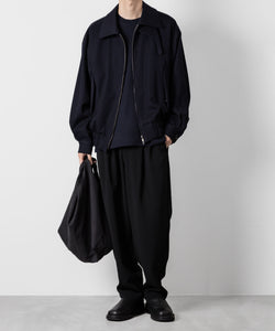 ATTACHMENT アタッチメントの2/48 WO KERSEY ZIP UP BOMBER JACKET - NAVY 公式通販サイトsession福岡セレクトショップ