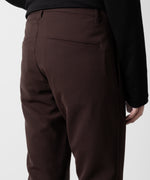 画像をギャラリービューアに読み込む, ATTACHMENT アタッチメントのPE STRETCH DOUBLE CLOTH NARROW TROUSERS - BROWN 公式通販サイトsession福岡セレクトショップ
