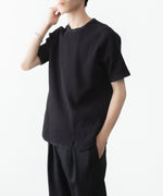 画像をギャラリービューアに読み込む, VEIN ヴェインの30//2 WAFFLE RAGLAN S/S TEE - BLACKの公式通販サイトsession福岡セレクトショップ
