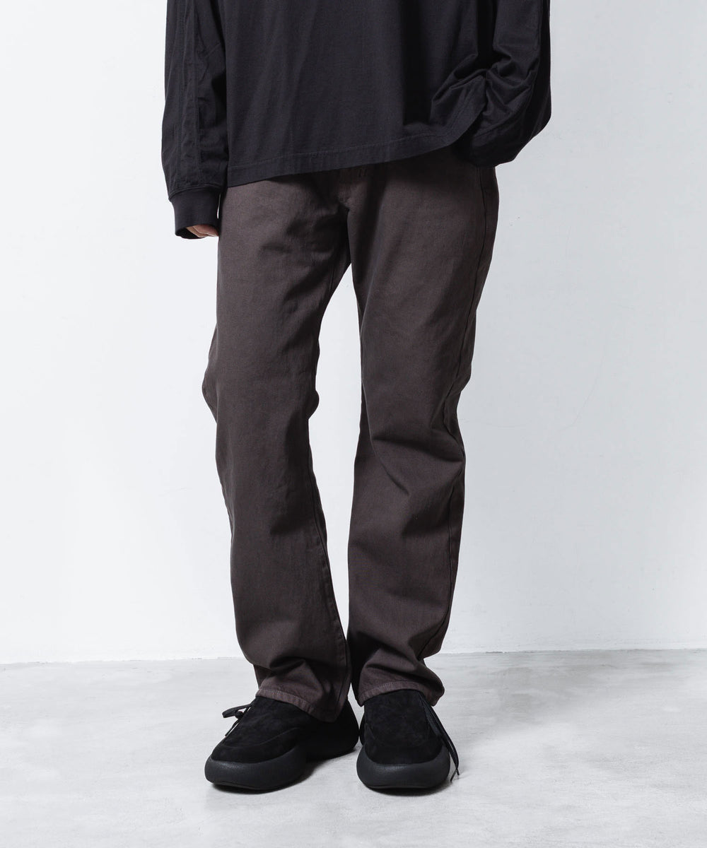 VEIN ヴェインの13OZ DENIM BOOT CUT TROUSERS - D.BROWNの公式通販サイトsession福岡セレクトショップ