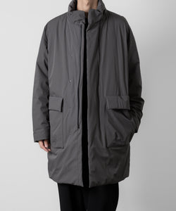 ATTACHMENT アタッチメントの3LAYER LIGHT TAFFETA UTILITY DOWN COAT - D.GRAY 公式通販サイトsession福岡セレクトショップ