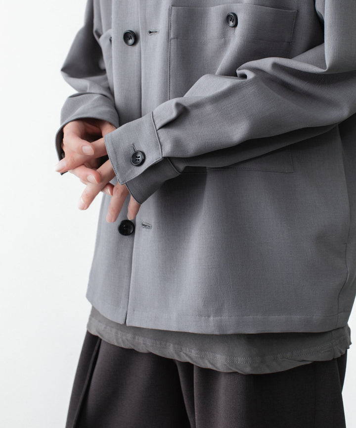 ATTACHMENT / EXCLUSIVE ITEMアタッチメントのPE LIGHT TROPICAL OVERSIZED SHIRT BLOUSON - L.GRAYの公式通販サイトsession福岡セレクトショップ