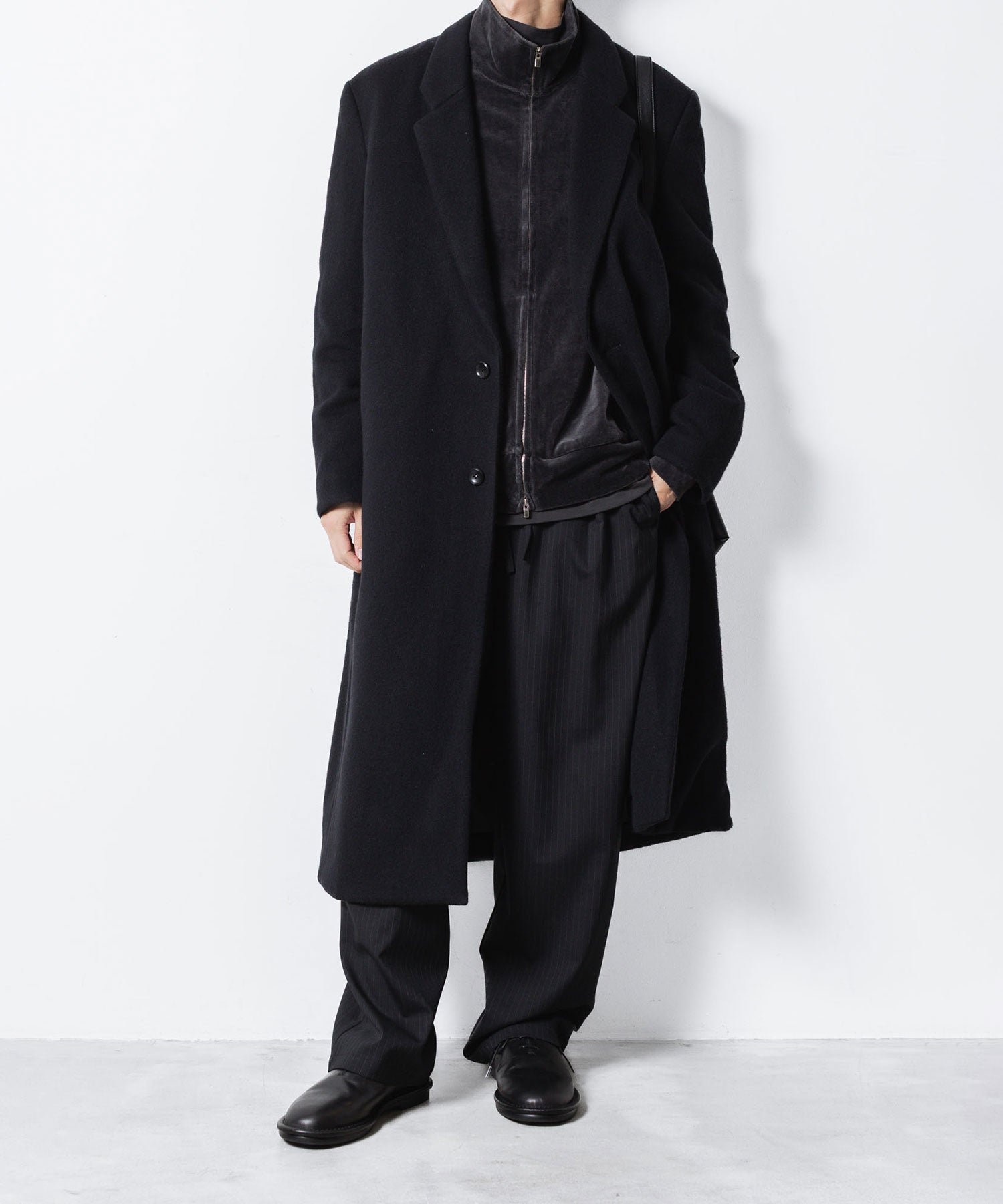 ATTACHMENT アタッチメントのCO/PE VELOR JERSEY TRACK JACKET - D.GRAYの公式通販サイトsession福岡セレクトショップ