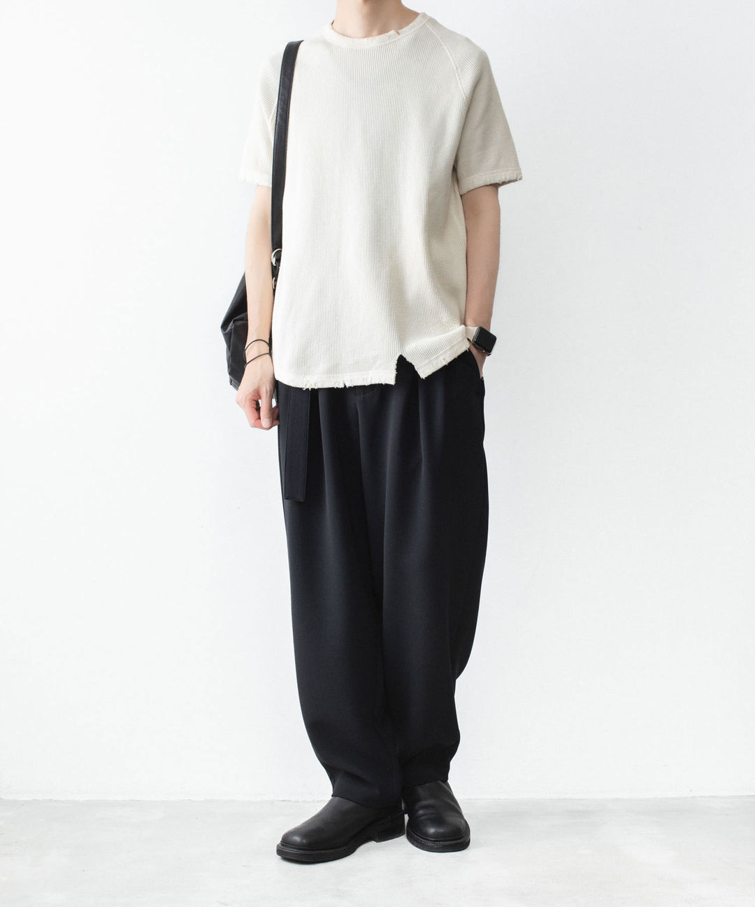 VEIN ヴェインの30//2 WAFFLE RAGLAN S/S TEE - OFF WHITEの公式通販サイトsession福岡セレクトショップ