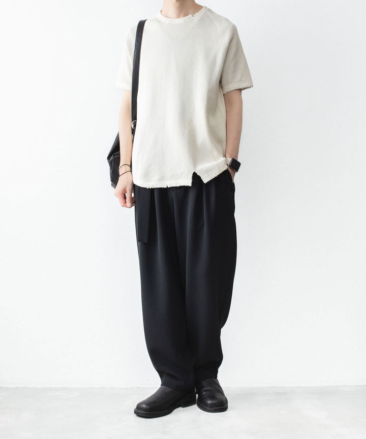 VEIN ヴェインの30//2 WAFFLE RAGLAN S/S TEE - OFF WHITEの公式通販サイトsession福岡セレクトショップ