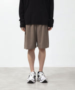 画像をギャラリービューアに読み込む, ATTACHMENT アタッチメントのCOTTON DOUBLE FACE EASY SHORTS - KHAKI GRAYの公式通販サイトsession福岡セレクトショップ
