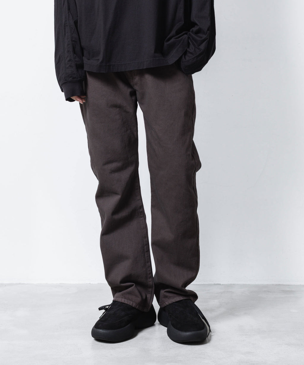 VEIN ヴェインの13OZ DENIM BOOT CUT TROUSERS - D.BROWNの公式通販サイトsession福岡セレクトショップ