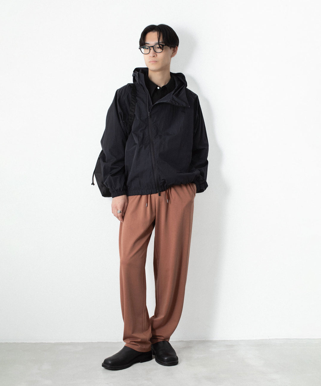 ATTACHMENT アタッチメントのCOTTON DOUBLE FACE LOUNGE TROUSERS - BROWNの公式通販サイトsession福岡セレクトショップ