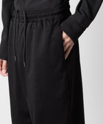 画像をギャラリービューアに読み込む, ATTACHMENT アタッチメントのCOTTON DOUBLE FACE LOUNGE TROUSERS - BLACK  公式通販サイトsession福岡セレクトショップ
