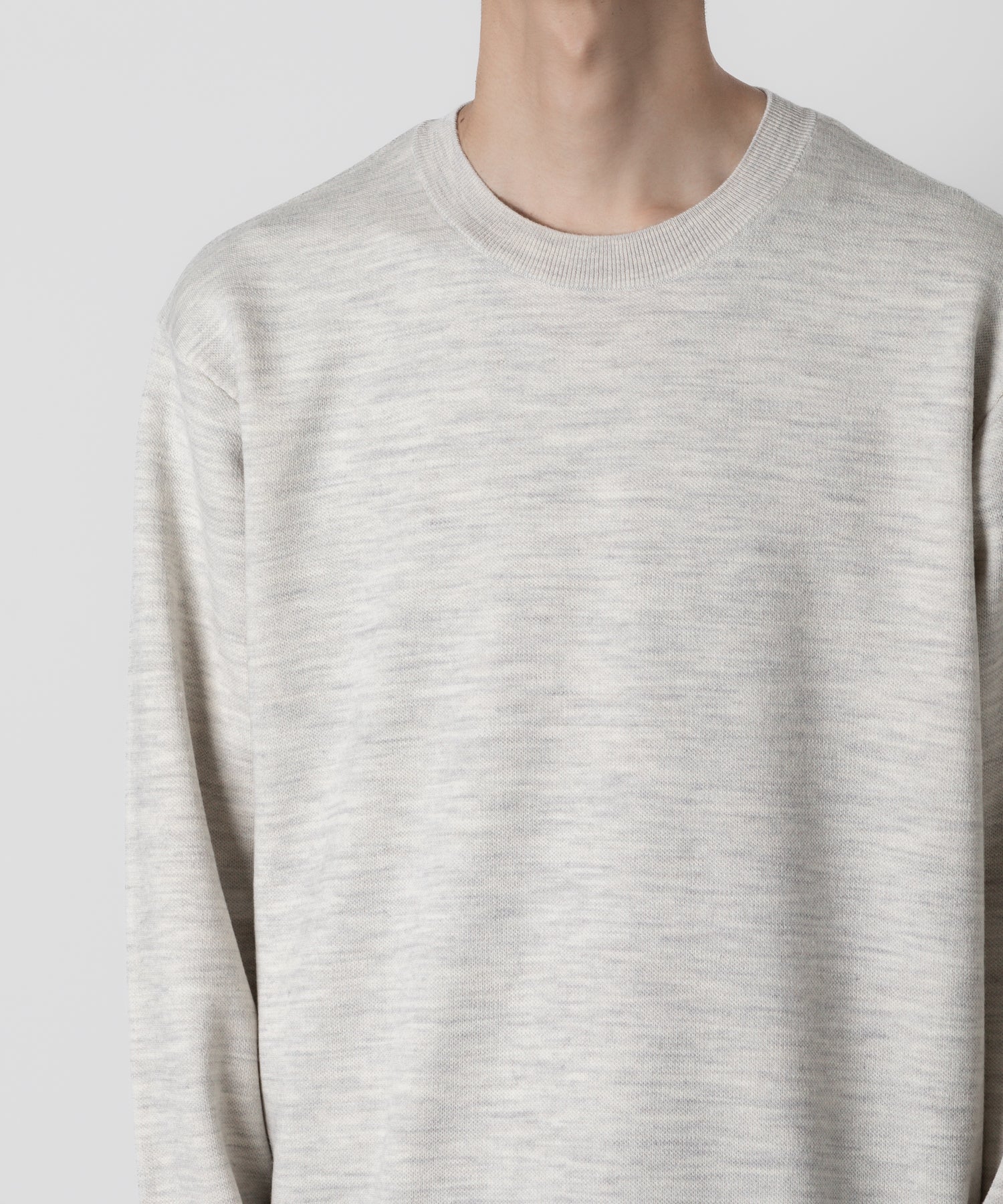 ATTACHMENT アタッチメントのWOxPE DOUBLE FACE KNIT CREWNECK PULLOVER L/S - OFF WHITE 公式通販サイトsession福岡セレクトショップ