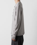 画像をギャラリービューアに読み込む, ATTACHMENT アタッチメントのSVIN CO RIB HENLEY NECK L/S TEE - GRAY 公式通販サイトsession福岡セレクトショップ
