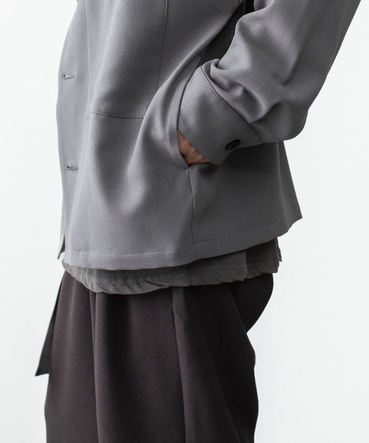 ATTACHMENT / EXCLUSIVE ITEMアタッチメントのPE LIGHT TROPICAL OVERSIZED SHIRT BLOUSON - L.GRAYの公式通販サイトsession福岡セレクトショップ