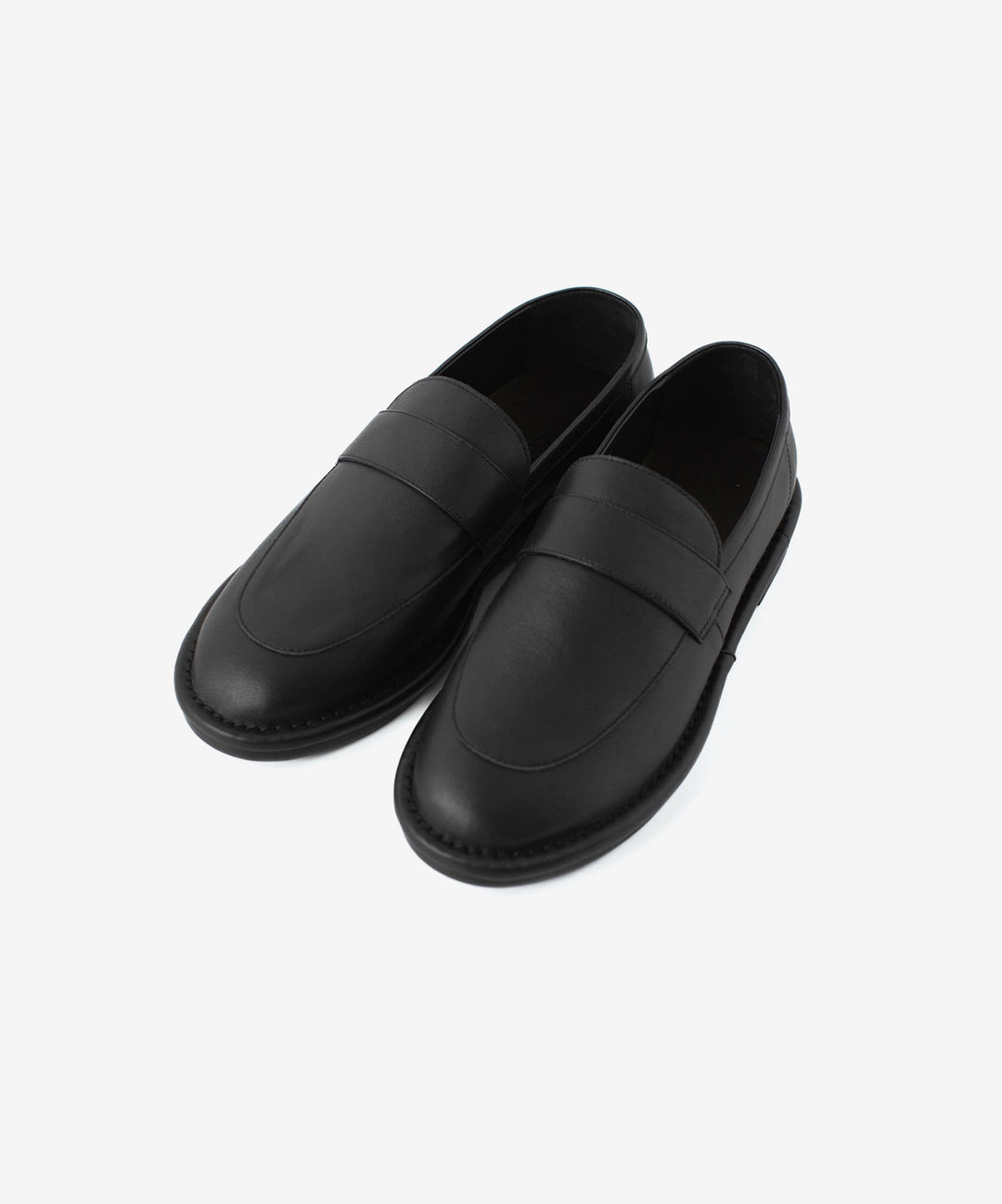 ATTACHMENT アタッチメントのSMOOTH LEATHER LOAFER - BLACKの公式通販サイトsession福岡セレクトショップ
