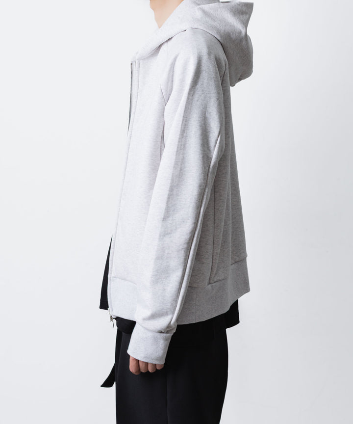 ATTACHMENT / EXCLUSIVE ITEMアタッチメントのCO STRECH TERRY ZIP UP HOODIE - X.GRAYの公式通販サイトsession福岡セレクトショップ
