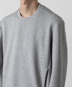 ATTACHMENT アタッチメントのCO/PE DOUBLE KNIT PULLOVER - X.GRAY 公式通販サイトsession福岡セレクトショップ