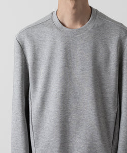 ATTACHMENT アタッチメントのCO/PE DOUBLE KNIT PULLOVER - X.GRAY 公式通販サイトsession福岡セレクトショップ