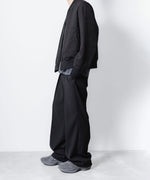 画像をギャラリービューアに読み込む, VEIN ヴェインのPE KERSEY 1TUCK TROUSERS - BLACKの公式通販サイトsession福岡セレクトショップ
