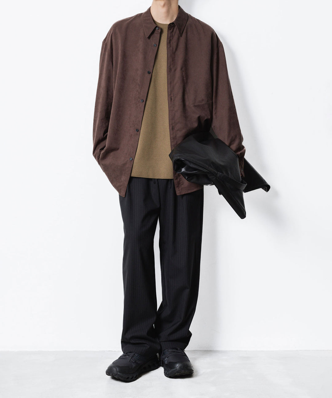 ATTACHMENT アタッチメントのWOxPE DOUBLE FACE KNIT CREW NECK PULLOVER - KHAKIの公式通販サイトsession福岡セレクトショップ