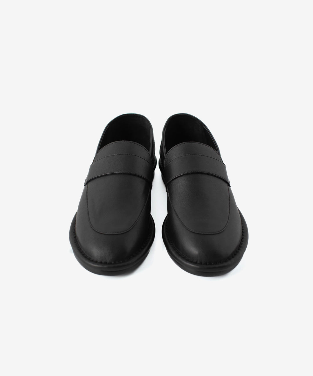 ATTACHMENT アタッチメントのSMOOTH LEATHER LOAFER - BLACKの公式通販サイトsession福岡セレクトショップ