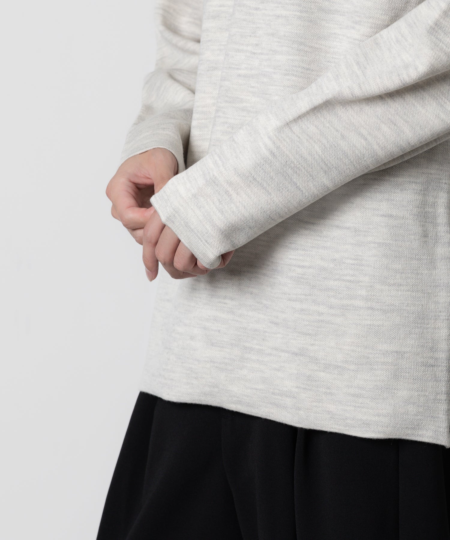 ATTACHMENT アタッチメントのWOxPE DOUBLE FACE KNIT CREWNECK PULLOVER L/S - OFF WHITE 公式通販サイトsession福岡セレクトショップ