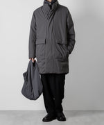 画像をギャラリービューアに読み込む, ATTACHMENT アタッチメントの3LAYER LIGHT TAFFETA UTILITY DOWN COAT - D.GRAY 公式通販サイトsession福岡セレクトショップ
