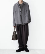 画像をギャラリービューアに読み込む, ATTACHMENT / EXCLUSIVE ITEMアタッチメントのPE LIGHT TROPICAL OVERSIZED SHIRT BLOUSON - L.GRAYの公式通販サイトsession福岡セレクトショップ
