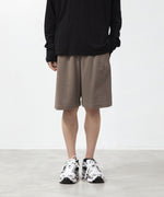 画像をギャラリービューアに読み込む, ATTACHMENT アタッチメントのCOTTON DOUBLE FACE EASY SHORTS - KHAKI GRAYの公式通販サイトsession福岡セレクトショップ
