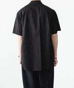 画像をギャラリービューアに読み込む, ATTACHMENT アタッチメントの140/2 GIZA BROAD S/S SHIRT - BLACKの公式通販サイトsession福岡セレクトショップ
