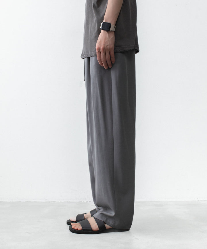 ATTACHMENT アタッチメントの2/90 WO TWIST TWILL EASY TROUSERS - GRAYの公式通販サイトsession福岡セレクトショップ