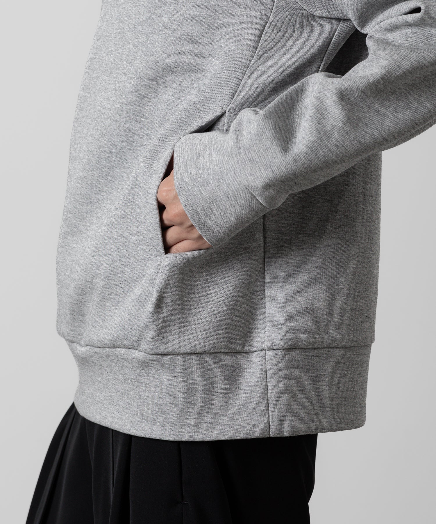 ATTACHMENT アタッチメントのCO/PE DOUBLE KNIT PULLOVER - X.GRAY 公式通販サイトsession福岡セレクトショップ