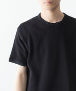 画像をギャラリービューアに読み込む, VEIN ヴェインの30//2 WAFFLE RAGLAN S/S TEE - BLACKの公式通販サイトsession福岡セレクトショップ
