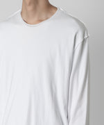 画像をギャラリービューアに読み込む, 【ATTACHMENT】ATTACHMENT アタッチメントの80/2 PIMA CO JERSEY SLIM FIT LAYERED L/S TEE - WHITE 公式通販サイトsession福岡セレクトショップ
