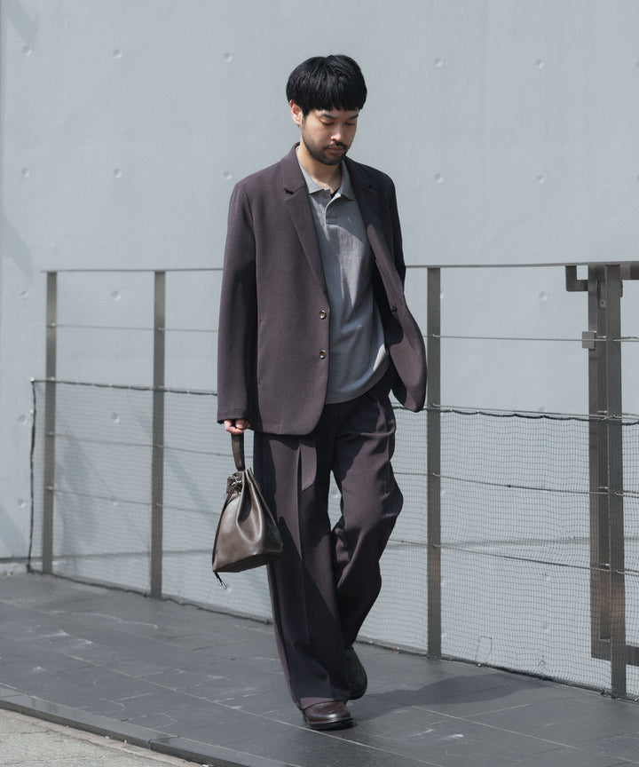 ATTACHMENT アタッチメントのPE STRETCH DOUBLE CLOTH 2B JKT - D.BROWNの公式通販サイトsession福岡セレクトショップ