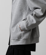 画像をギャラリービューアに読み込む, ATTACHMENT アタッチメントのCO/PE DOUBLE KNIT ZIP UP HOODIE - X.GRAY 公式通販サイトsession福岡セレクトショップ
