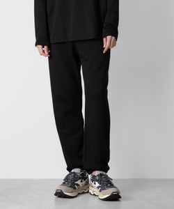 ATTACHMENT アタッチメントのSOFT CLASSIC TERRY SWEAT PANTS - BLACKの公式通販サイトsession福岡セレクトショップ