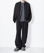画像をギャラリービューアに読み込む, VEIN ヴェインのPE KERSEY 1TUCK TROUSERS - BLACKの公式通販サイトsession福岡セレクトショップ
